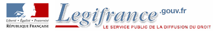 Legifrance - le service public de la diffusion du droit