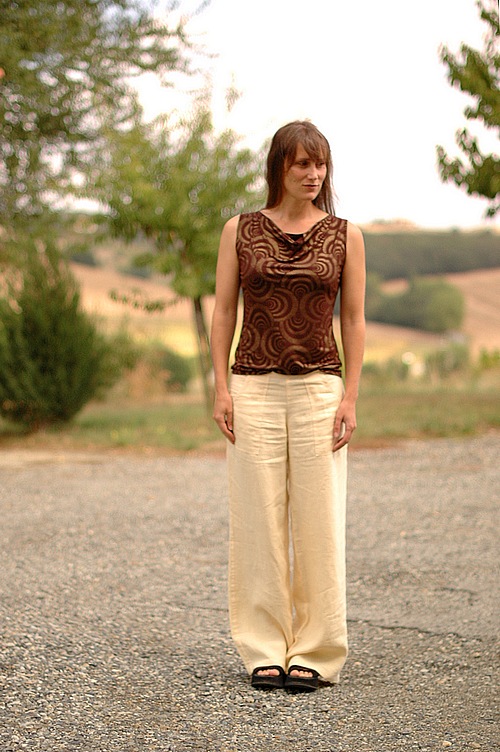 Pantalon en chanvre